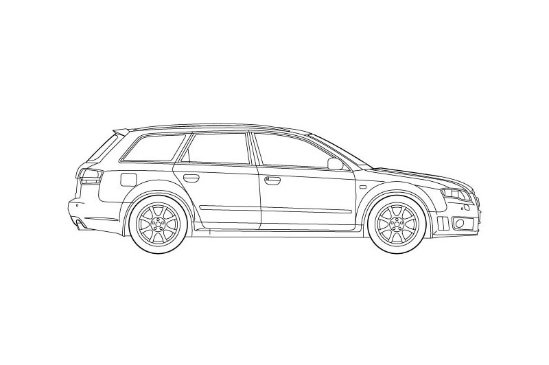 Audi RS4 Avant - see other views on PDF overview