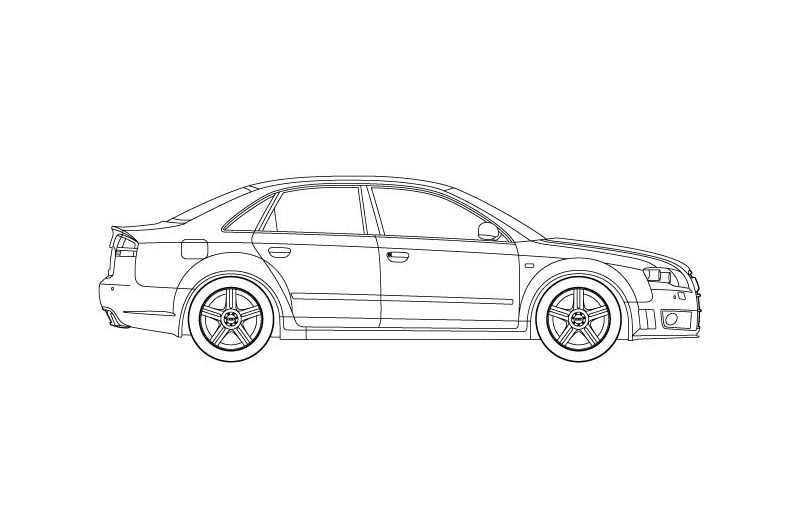 Audi RS4 - see other views on PDF overview