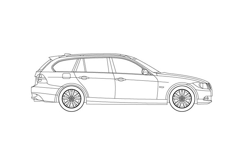 BMW 3 Touring - see other views on the pdf overview