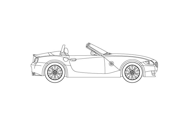 BMW Z4 Roadster - see other views on PDF overview