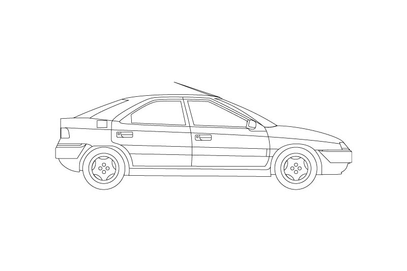 Citroen Xantia - see other views on PDF overview