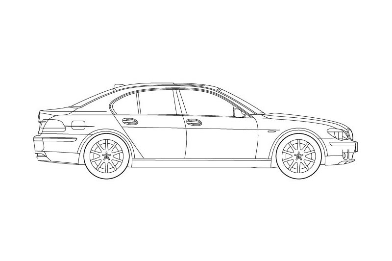 BMW 7 Limousine for Revit