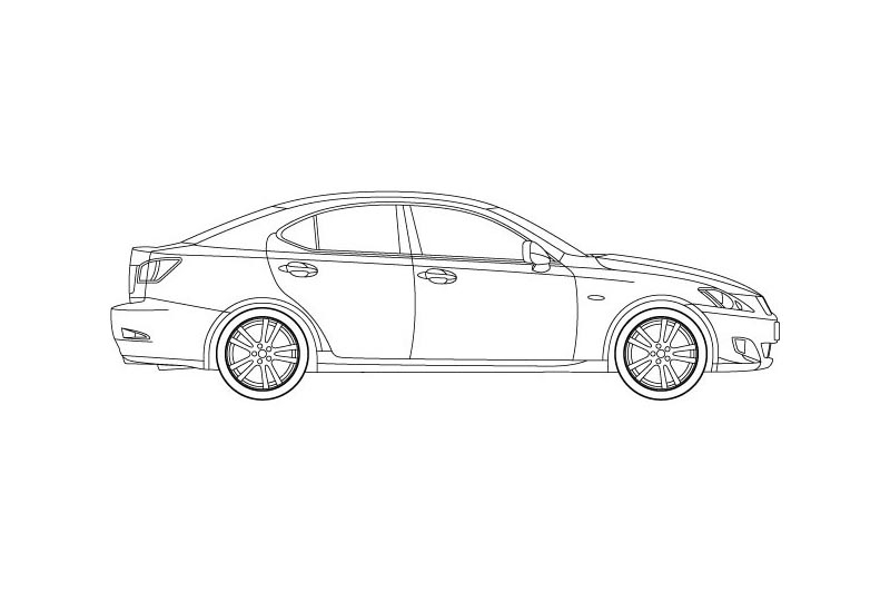 Lexus IS220 for Revit