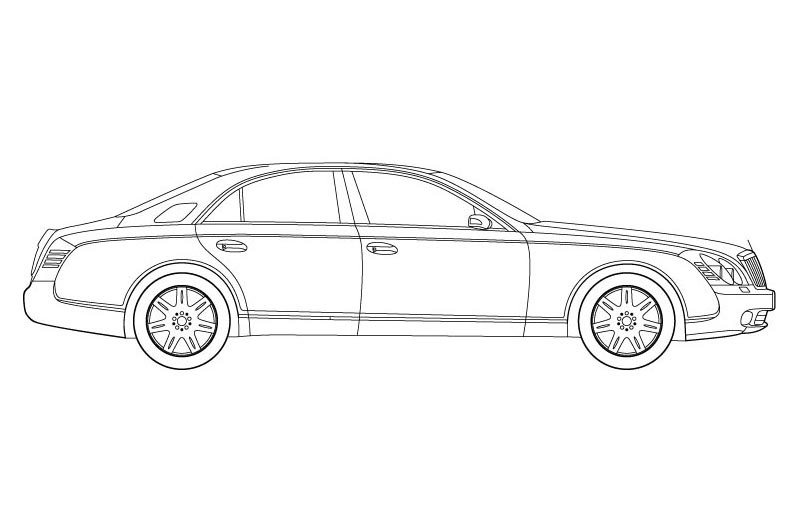 Maybach 57 for Revit