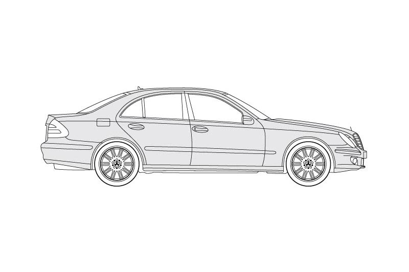 Mercedes E Class for Revit