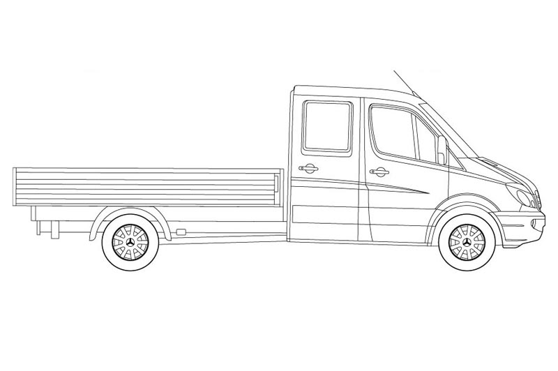 Mercedes Sprinter LT for Revit