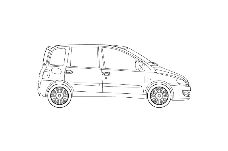 Fiat Multipla for Revit