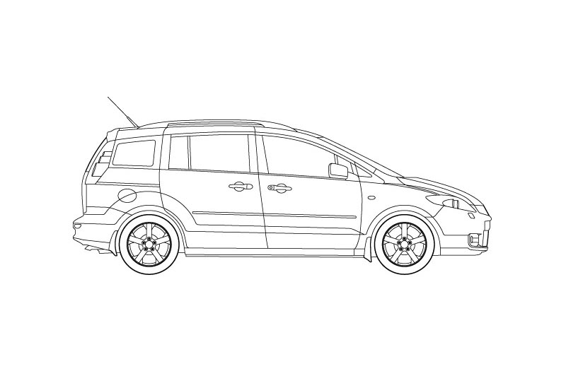 Mazda 5 for Revit