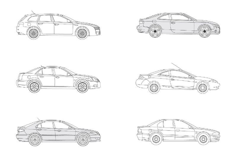 Large Cars Bundle for Revit