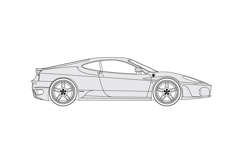 Ferrari F430 - see other views on PDF overview