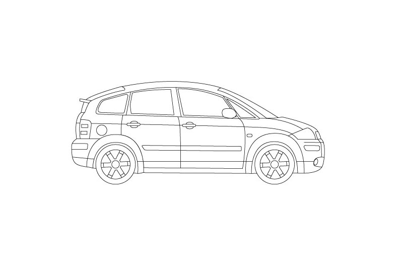 Audi A2 - see other views on pdf overview 