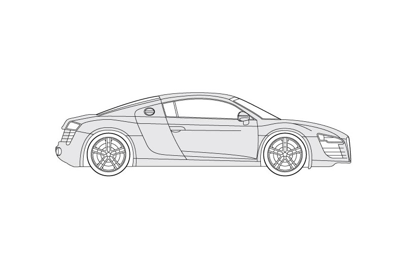 Audi R8 - see other views on pdf overview