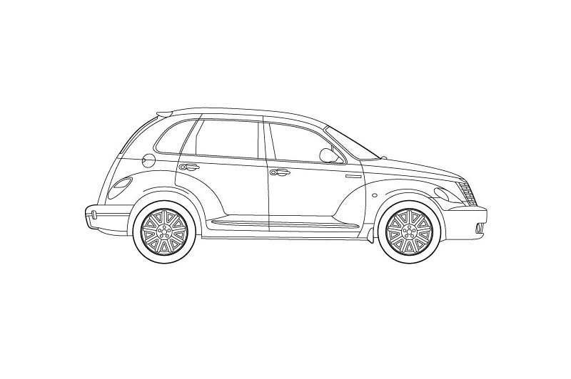 Chrysler PT Cruiser - see other views on pdf overview 