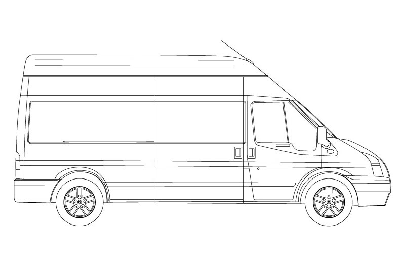 Ford Transit - see pdf overview for other views