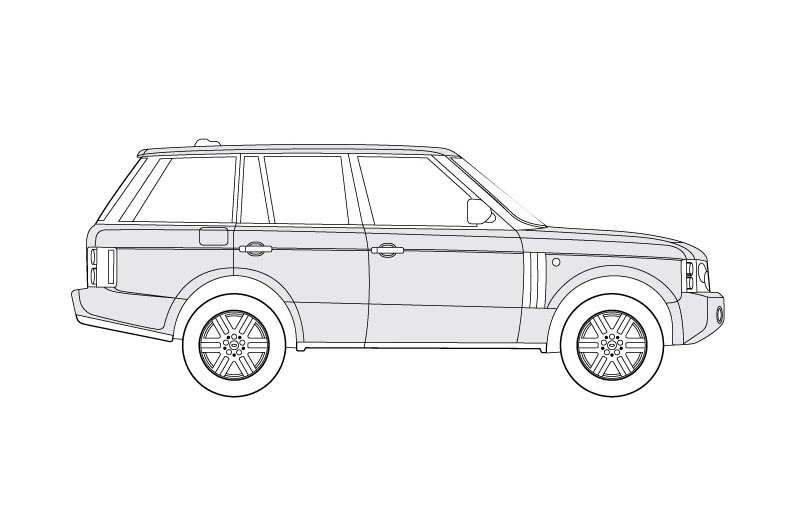 Land Rover - Range Rover  - see pdf overview for other views