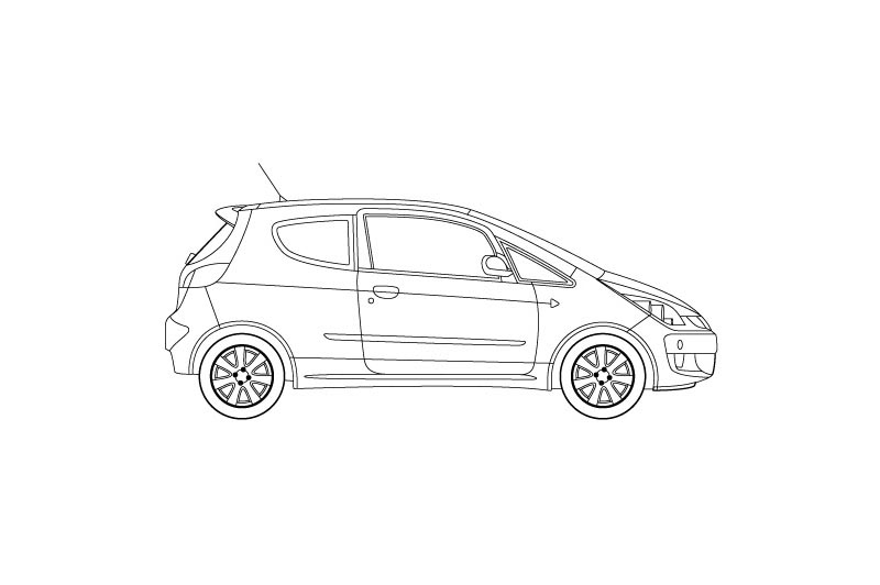 Mitsubishi Colt - see other views on the pdf overview