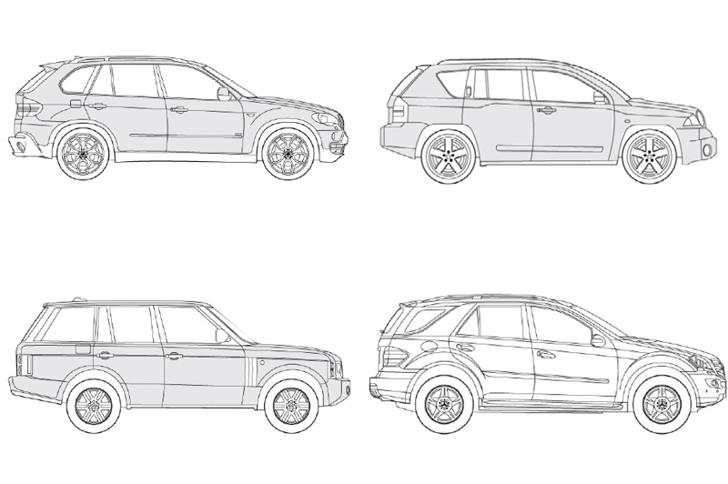 Revit Off Road Cars